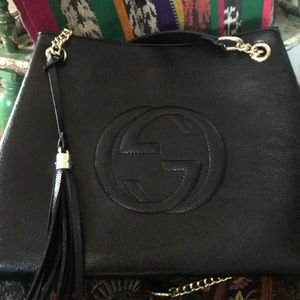 2018 Gucci bag with gold chain